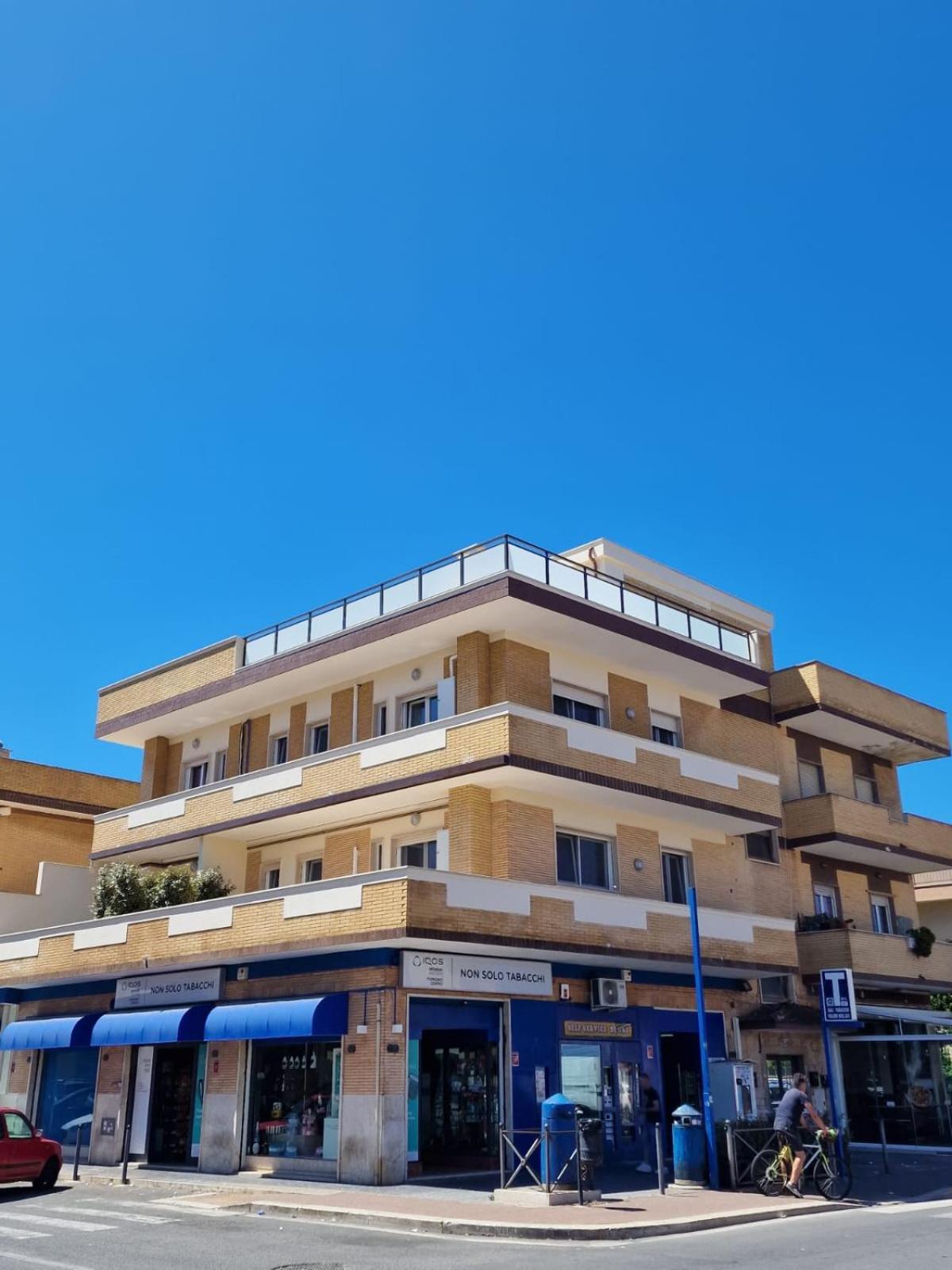 Roma Airport Sky Apartments Fiumicino Exteriör bild