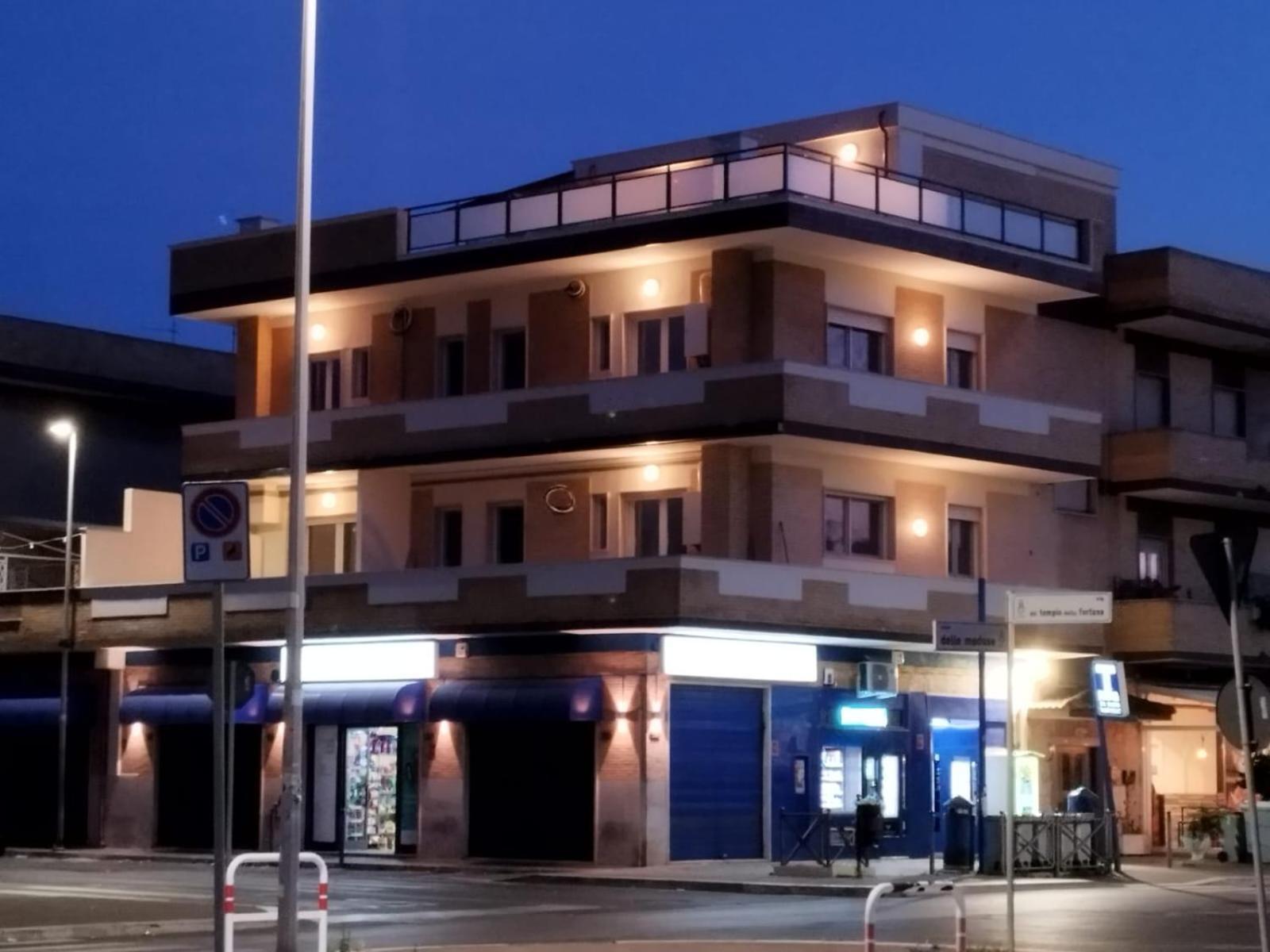 Roma Airport Sky Apartments Fiumicino Exteriör bild