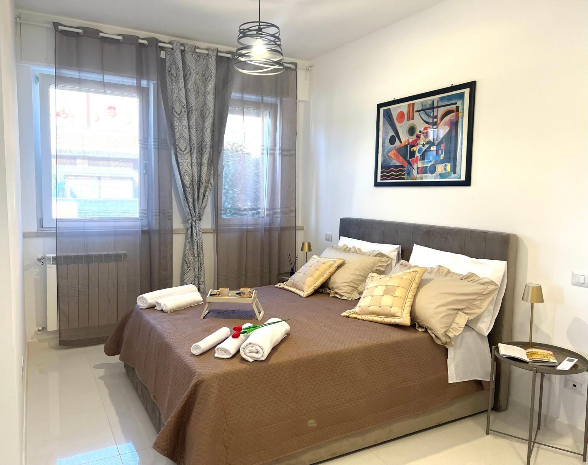Roma Airport Sky Apartments Fiumicino Exteriör bild